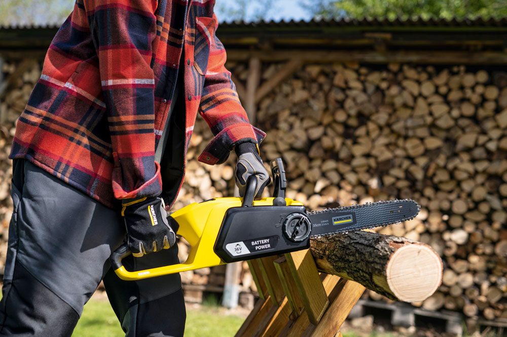 pila lancuchowa na baterie